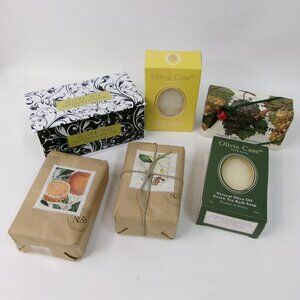 Lot of Luxury Bath Soaps Olive Oil Vegetable Almond Orange - France Italy +
